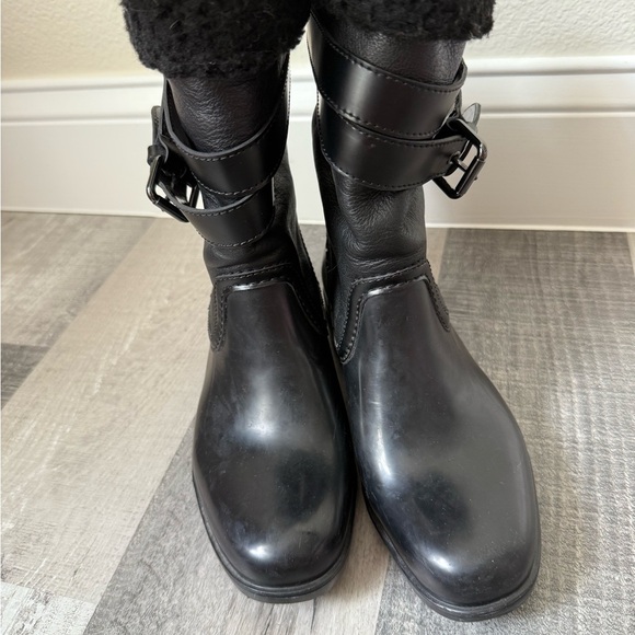 Coach Zena Round Toe Suede Mid Calf Boot Size US 7 - Picture 3 of 10